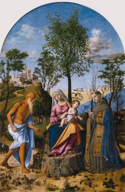 Madonna Dell'Arancio, Cima da Conegliano, Ex Chiesa di Santa Chiara, Galleria del Accademia Venice