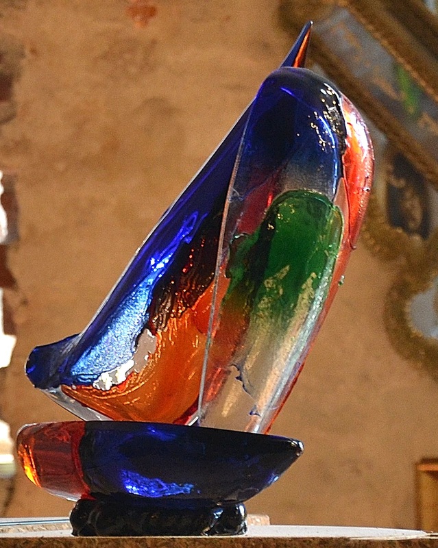 Murano-Glasskulpturen, echtes Murano-Glas, authentisches Murano-Glas, Murano-Glas einkaufen, venezianische Glasskulpturen, Ex-Kirche Santa Chiara Murano, einkaufen auf Murano, Murano-Glas Aktskulpturen, Akt Glasskulpturen, moderne Murano-Glasskulpturen